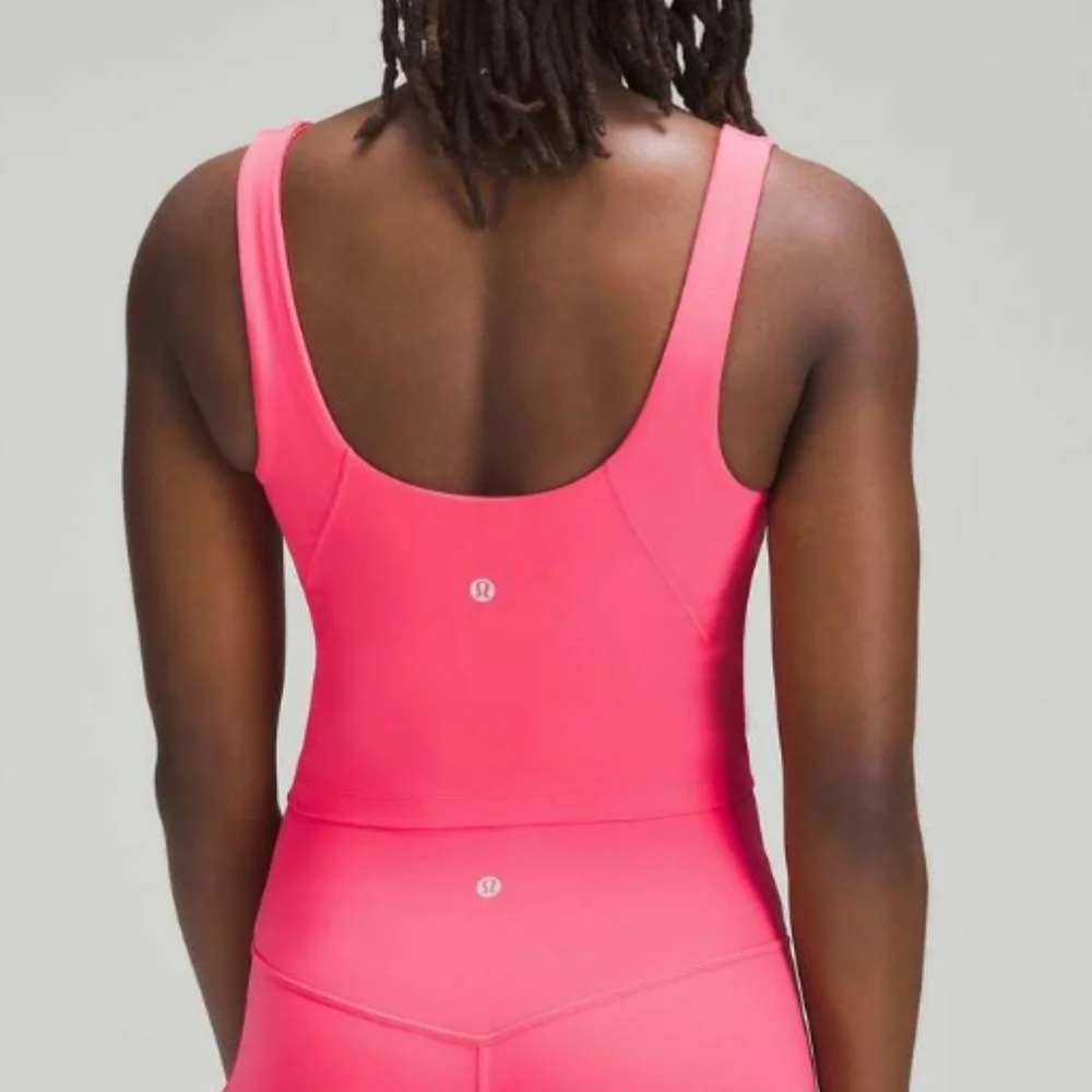 Lululemon Align Tank Top Lip Gloss Pink Size 2 Excellent Condition - Picture 8 of 8